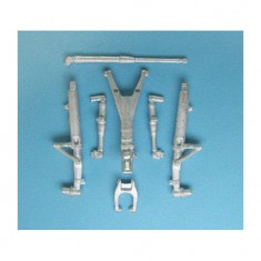 1/48 Kfir C2/C7 Landing Gear for Kinetic kits (white metal)