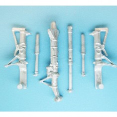 1/48 F-4C/D/J Phantom ll Landing Gear for Revell/Monogram kits (white metal)