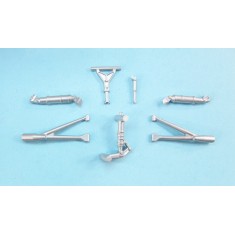 1/48 Mil Mi-24V/VP Landing Gear for Zvezda kits