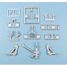 1/48 Boeing F/A-18E/F EA-18G Landing Gear for Meng kits