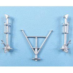 1/48 PBY-5 Catalina Beaching Gear for Monogram kit (white metal)