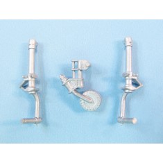 1/48 P-51/A/B/C, A-36, F-6A/B, Mustang Mk.Ia Landing Gear for Academy kit