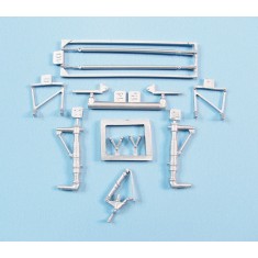 1/48 Martin Baltimore Mk.I/II/III/IIIa/IV/V Landing Gear for Special Hobby (White Metal)