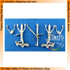 1/72 XB-70 Valkyrie Landing Gear (White Metal) for Italeri/AMT kit