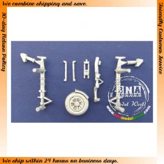 1/72 P-61 Black Widow Landing Gear (White Metal) for Dragon/DML kit