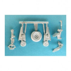 1/72 Harrier GR.1/3, AV-8A Landing Gear for Airfix kits (white metal)