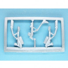 1/72 Folland Gnat Landing Gear for Airfix kits (white metal)