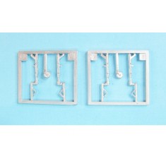 1/72 Spitfire Mk.Ixe/XVI L. Gear (2 sets) for Eduard kits