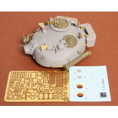 1/35 Russian T-72 Ural Turret set with Optical Rangefinder for Tamiya kit