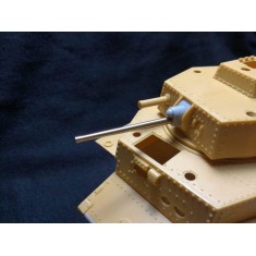 1/35 WWII Hungarian 40M Turan I Barrel & Mantlet for Bronco #CB35120