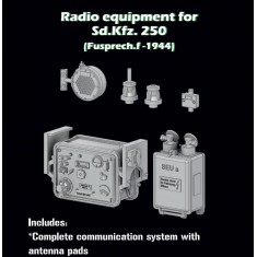 1/35 Radio Equipment for SdKfz. 250 (Fusprech.f-1944)