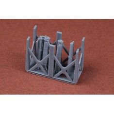 1/35 German MG 34 Spare Barrel Cases for SdKfz. 250/1
