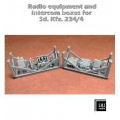 1/35 Sd.Kfz 234/4 Radio Equipment and Intercom Boxes