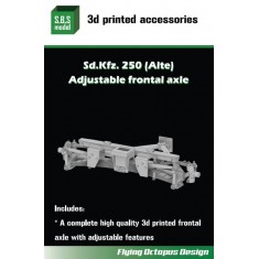 1/35 Sd.Kfz.250 (Alte) Adjustable Frontal Axle for Takom kit
