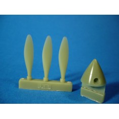 1/48 Mikoyan-Gurevich MiG-3 Vish-22E Propeller Set for Trumpeter kit