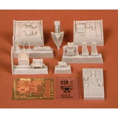 1/48 Nakajima Ki-43-II Hayabusa (Oscar) Cockpit Set for Hasegawa kit