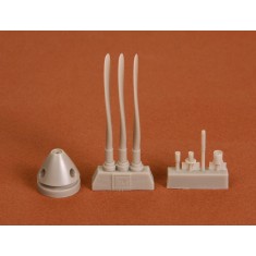 1/48 Bell P-39 Airacobra Propeller Set (Aeroproduct) for Hasegawa/Eduard kit