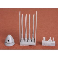 1/48 Bell P-39Q Airacobra 4-Blade Propeller set (Aeroproduct) for Eduard/Hasegawa kit