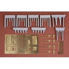 1/48 HA-1112 Tripala/Buchon Spanish Wing Cannon & Rocket set for Tamiya kits