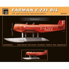 1/72 Farman 231 Bis "Hydravion" Resin Kit
