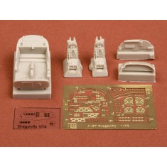 1/72 Cessna A-37 Dragonfly Cockpit Set for Academy kit