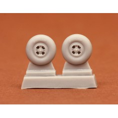 1/72 WWII British Hawker Hurricane Mk.I Wheels (4 Spoked Disc) for Airfix kit