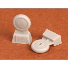 1/72 Gloster Gladiator Mk.I/Mk.II Wheels (Covered) for Airfix kit