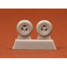 1/72 Supermarine Spitfire Wheel Set (3-Spoke Disc with Radial Tread)