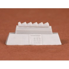 1/72 Messerschmitt Bf-109E Exhaust for Airfix kit (Resin)