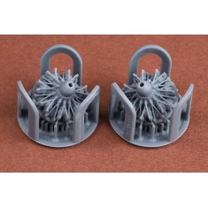 1/72 Gnome-Rhone 14N/K Engine (2pcs) for Bloch 200/210/152 Late