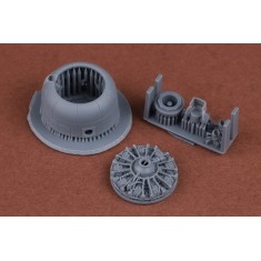 1/72 SBD-2/3 Dauntless Engine and Cowling set for Flyhawk kit