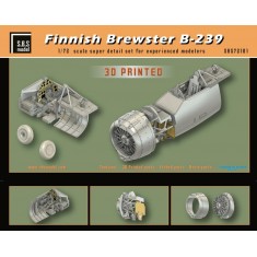 1/72 Finnish Brewster B-239 Super Detail Set for Hasegawa Kit