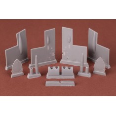 1/24 Supermarine Spitfire E-wing Configuration for Airfix kit