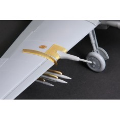 1/32 Spanish HA-1112 Tripala/Buchon Wing Cannon & Rocket set for Hasegawa kits