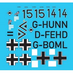 1/72 Hispano HA-1112 M1L "Memphis Belle" Decals