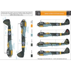 1/48 Junkers Ju-88A-4 in Finnish Service Decals for Dragon/ICM kit