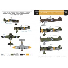 1/48 Fokker DXXI (Mercury engine) in Finnish Service Decals