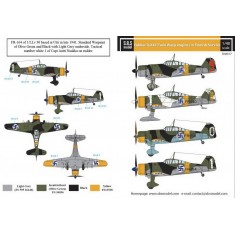 1/48 Fokker D.XXI (Twin-Wasp Engine) in Finnish Service Decals