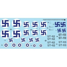 Decals for 1/48 Fieseler Fi-156 Storch in Finnish Service