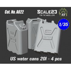 1/35 US Water Cans 20L (4pcs)