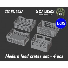 1/35 Modern Food Crates Set (4pcs)