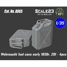 1/35 Wermacht Fuel Cans Early 1939R. 20L (4pcs)