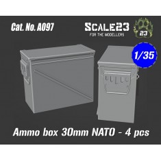 1/35 Ammo Box 30mm Nato (4pcs)