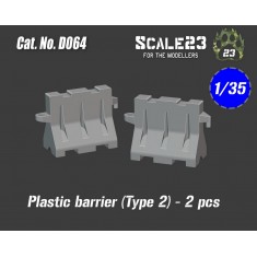 1/35 Plastic Barrier Type 2 (2pcs)