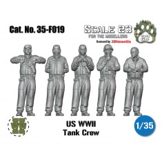 1/35 WWII US Tank Crews (5 figures)