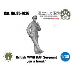 1/35 WWII British RAF Sergeant on a Break