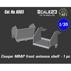 1/35 Cougar MRAP Front Antenna Shelf (1pc)
