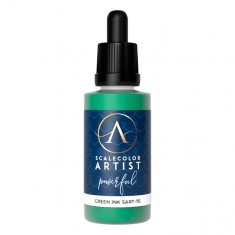Green Ink (17ml) - Artist Range Powerful Acrylic Ink