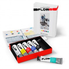 Scalecolor Flow Range Set - Primary (20ml Oil Paint, 6 Tubes)