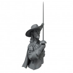 1/14 Historix Bust Series - Middel Age Musketeer